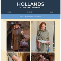 Hollands Country Clothing email thumbnail