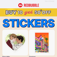 Redbubble email thumbnail