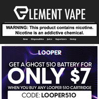 Element Vape email thumbnail