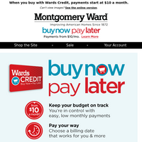 Montgomery Ward email thumbnail