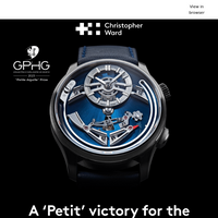 Christopher Ward UK email thumbnail