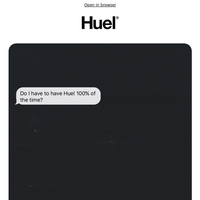 Huel UK email thumbnail