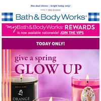 Bath and Body Works email thumbnail