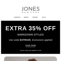 Jones New York email thumbnail