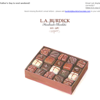 L.A. Burdick Chocolate email thumbnail