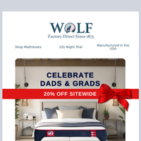 Wolf Mattress email thumbnail