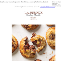 L.A. Burdick Chocolate email thumbnail