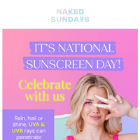 Naked Sundays email thumbnail