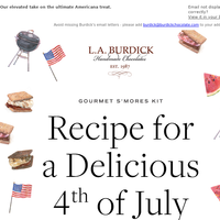 L.A. Burdick Chocolate email thumbnail