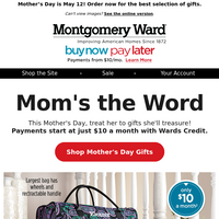 Montgomery Ward email thumbnail