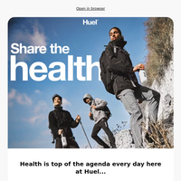 Huel UK email thumbnail