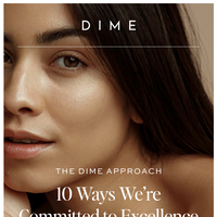 DIME Beauty email thumbnail