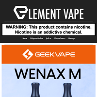 Element Vape email thumbnail