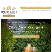 Harney & Sons Fine Teas email thumbnail