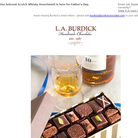 L.A. Burdick Chocolate email thumbnail