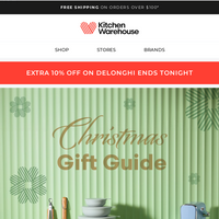 Kitchen Warehouse email thumbnail