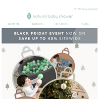 Natural Baby Shower email thumbnail