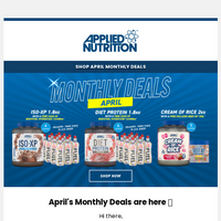 Applied Nutrition email thumbnail