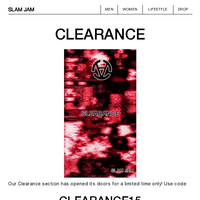 Slam Jam email thumbnail