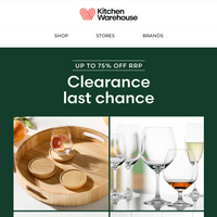 Kitchen Warehouse email thumbnail