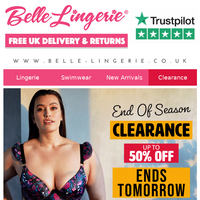 Belle Lingerie email thumbnail