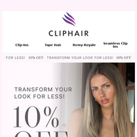 Cliphair email thumbnail