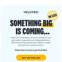 Velotric email thumbnail