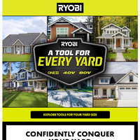 RYOBI Tools email thumbnail