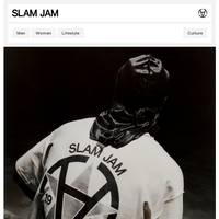 Slam Jam email thumbnail