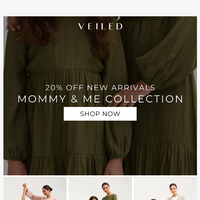 Veiled Collection email thumbnail