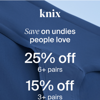 Knixwear Canada email thumbnail