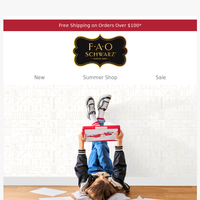 FAO Schwarz email thumbnail