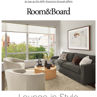 Room & Board email thumbnail