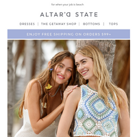 Altar'd State email thumbnail