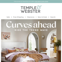 Temple & Webster email thumbnail