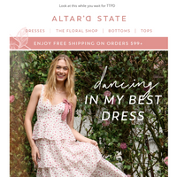 Altar'd State email thumbnail