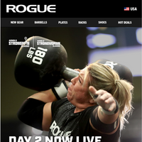 Rogue Fitness email thumbnail