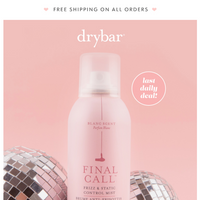 Drybar email thumbnail