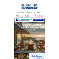 Bed Bath and Beyond email thumbnail