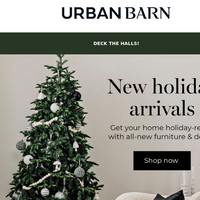 Urban Barn email thumbnail