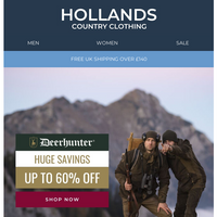 Hollands Country Clothing email thumbnail