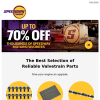 Speedway Motors email thumbnail