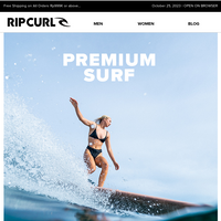 Rip Curl email thumbnail