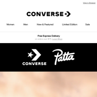 Converse Australia email thumbnail