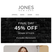 Jones New York email thumbnail