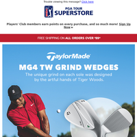 PGA TOUR Superstore email thumbnail