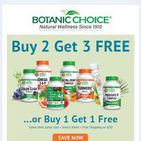 Botanic Choice email thumbnail