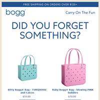 Bogg Bags email thumbnail