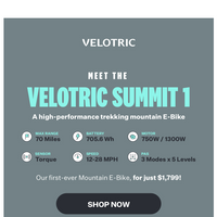 Velotric email thumbnail