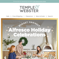 Temple & Webster email thumbnail